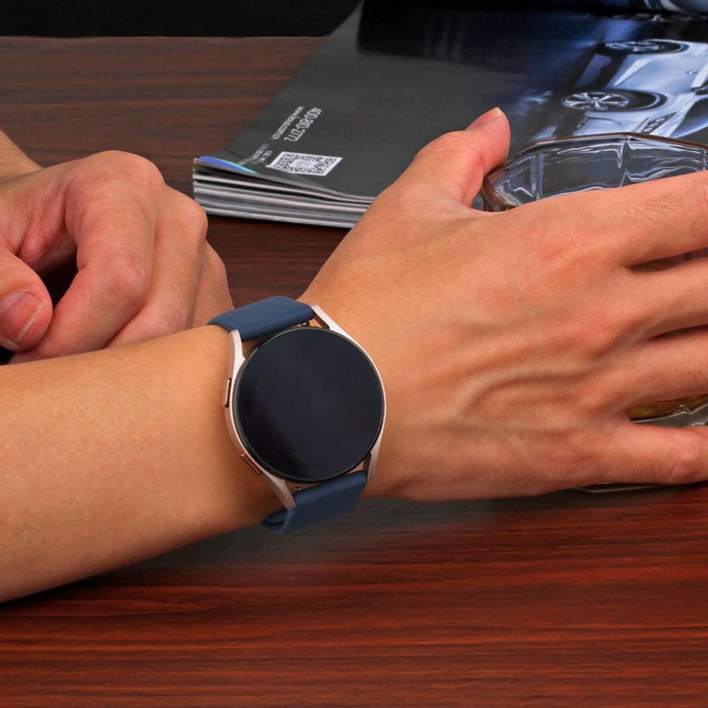Ремешок 22 мм/20 мм для часов Samsung Galaxy Watch 5, 3, 4, 40 мм, 44 мм, 46 мм, 45 мм, 42 мм gear S3/S4/S2 Frontier Sport Active 2 для часов Huawei, браслет с пряжкой