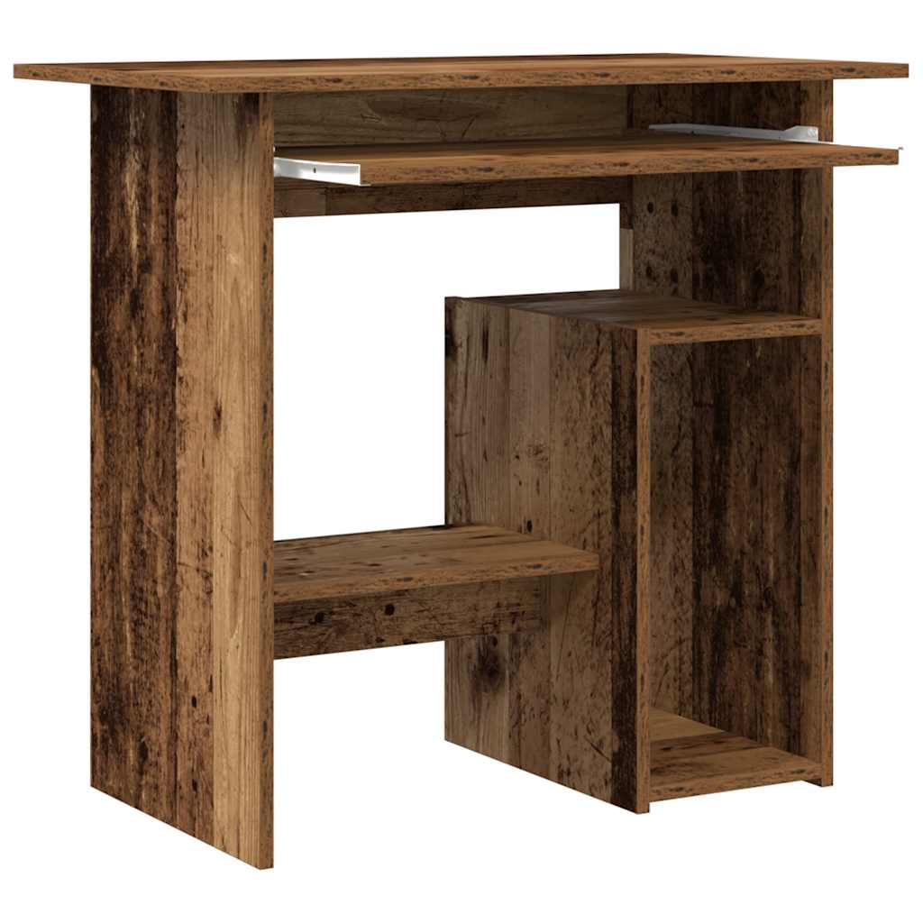Vidaxl Biurko, Stare Drewno, 80X45X74 Cm, Materiał Drewnopochodny