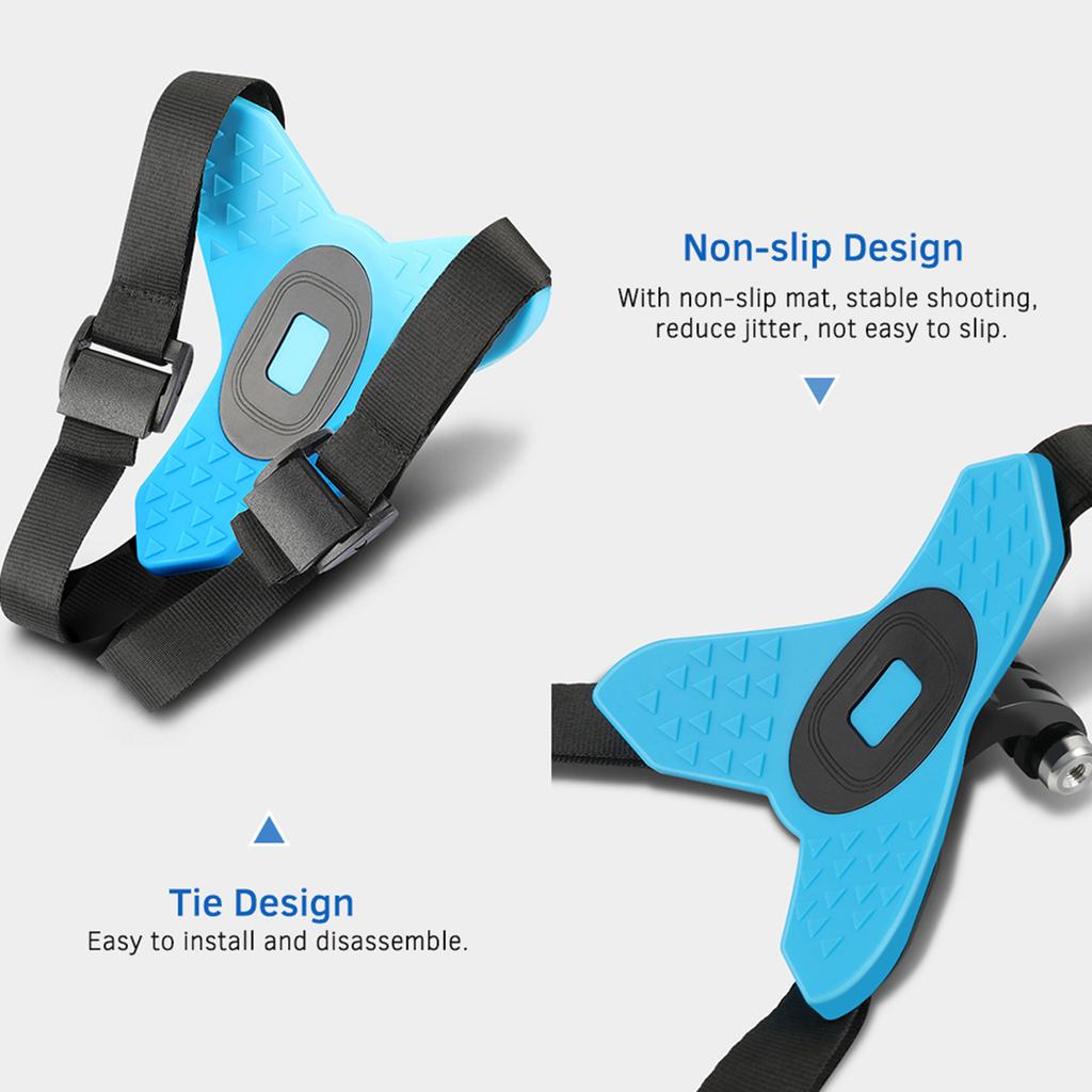 Full Face Helmet Chin Mount Jaw Holder Motorcycle Helmet Strap for 10 9 87 6 5 4 3 sj5000 6000 7000 Osmo Action