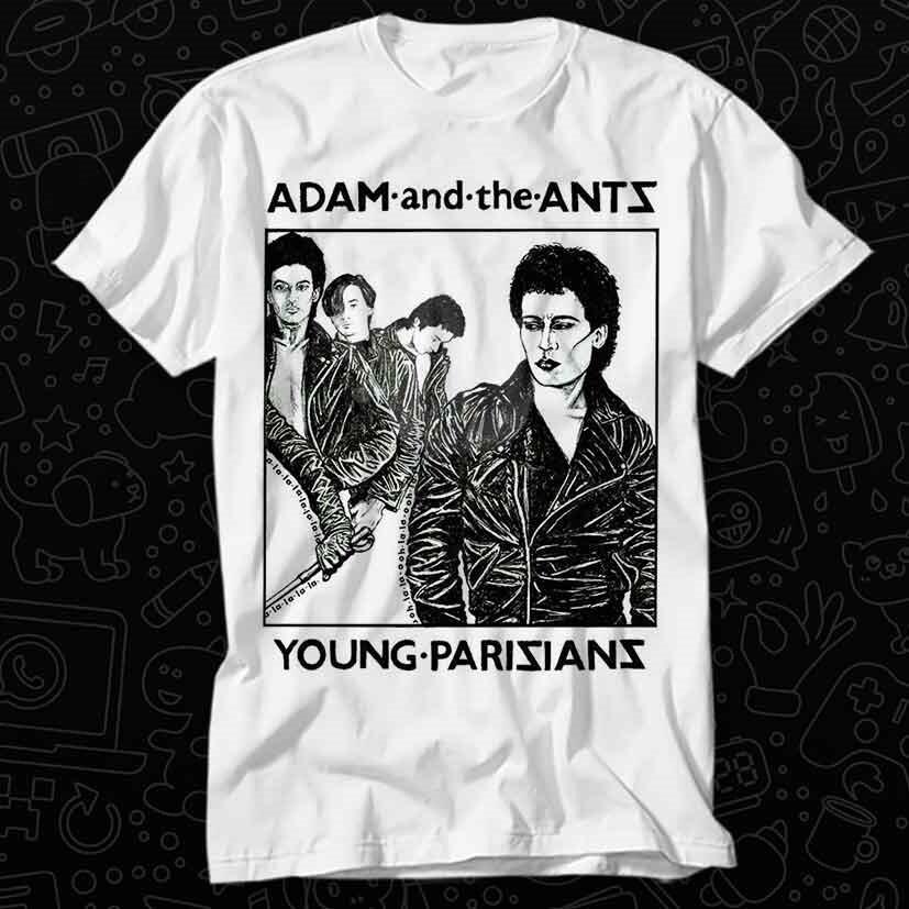 Adam Ants Young Parisians Super Cool Hipster Fashion Best Gift T Shirt 402