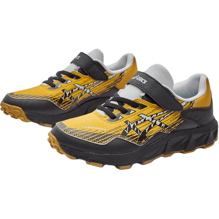 Asics Легкие Влагоотводящие Кроссовки для Бега на Открытом Воздухе для Фитнеса Детские Кроссовки Желтые 1154A168-750