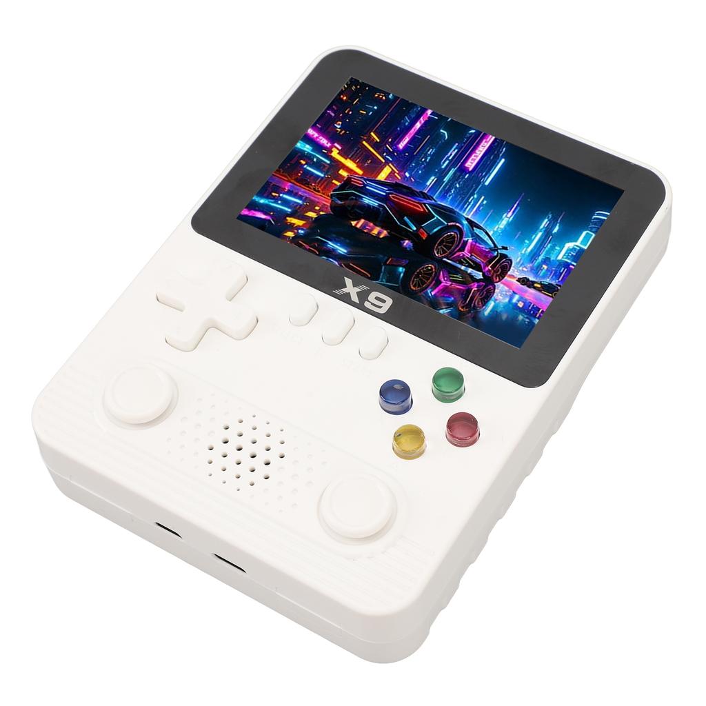 Портативная игровая консоль с картой 32G, 3,5-дюймовым цветным IPS-экраном, игровая видеоконсоль с высоким разрешением