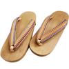 Craftsmen Connect 300 Years of Tradition Nezuko Traditional Crafts Made In Japan [Kiso Geta] Women's (striped Barley)