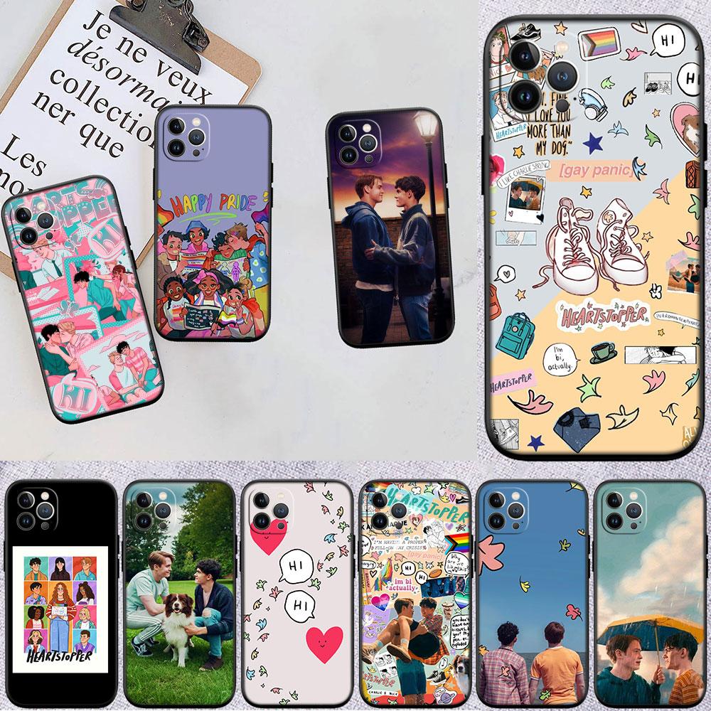 Чехол Heartstopper Новый Высококачественный для iPhone SE X XS XR 16E 11 17 Pro Max 8 7 6 6s Plus