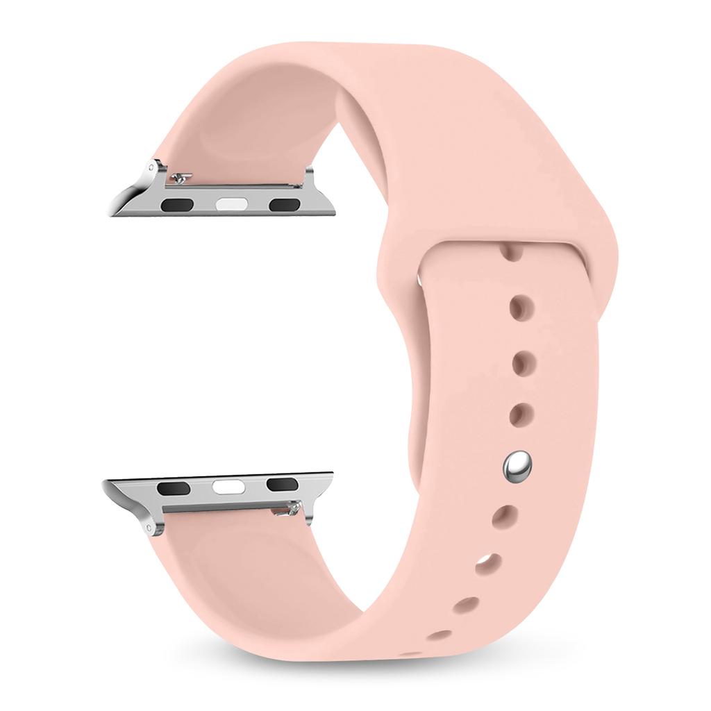 Для Apple Watch ultra 2 ремешок 49мм 46мм 44мм 40мм 45мм 41мм 42мм Силиконовый браслет correa iWatch series se 9 8 7 6 3 10 11 ремешки