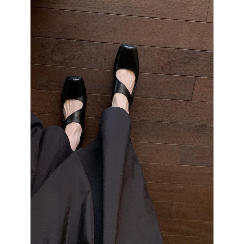 ~ Высококачественные текстурированные туфли из мягкой кожи с квадратным носком, толстым каблуком и узором в виде лошади, туфли-лодочки на высоком каблуке, женские осенние модели