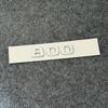 Emblema ABS con letras plateadas y negras B20 B30 D30 450 650 para Mercedes Benz Brabus C W203 W204 W205 Coupe, insignia para ma