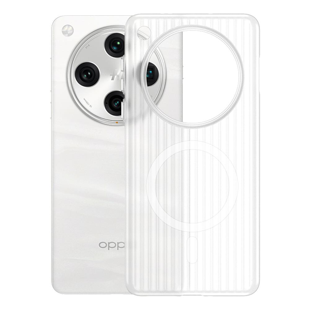 Применимо к OPPO Reno16 гофрированный матовый магнитный чехол для мобильного телефона Find X9 противоударный X8S + защитный чехол против пожелтения