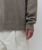 MUSINSA STANDARD [Victoria Wool] Ribbed Hooded Knit [Taupe]