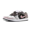 Jordan Air Jordan 1 Устойчивые к истиранию Устойчивые к истиранию Низкие винтажные баскетбольные кроссовки Унисекс Черный Коричневый Розовый 553558-152(Команда578-)