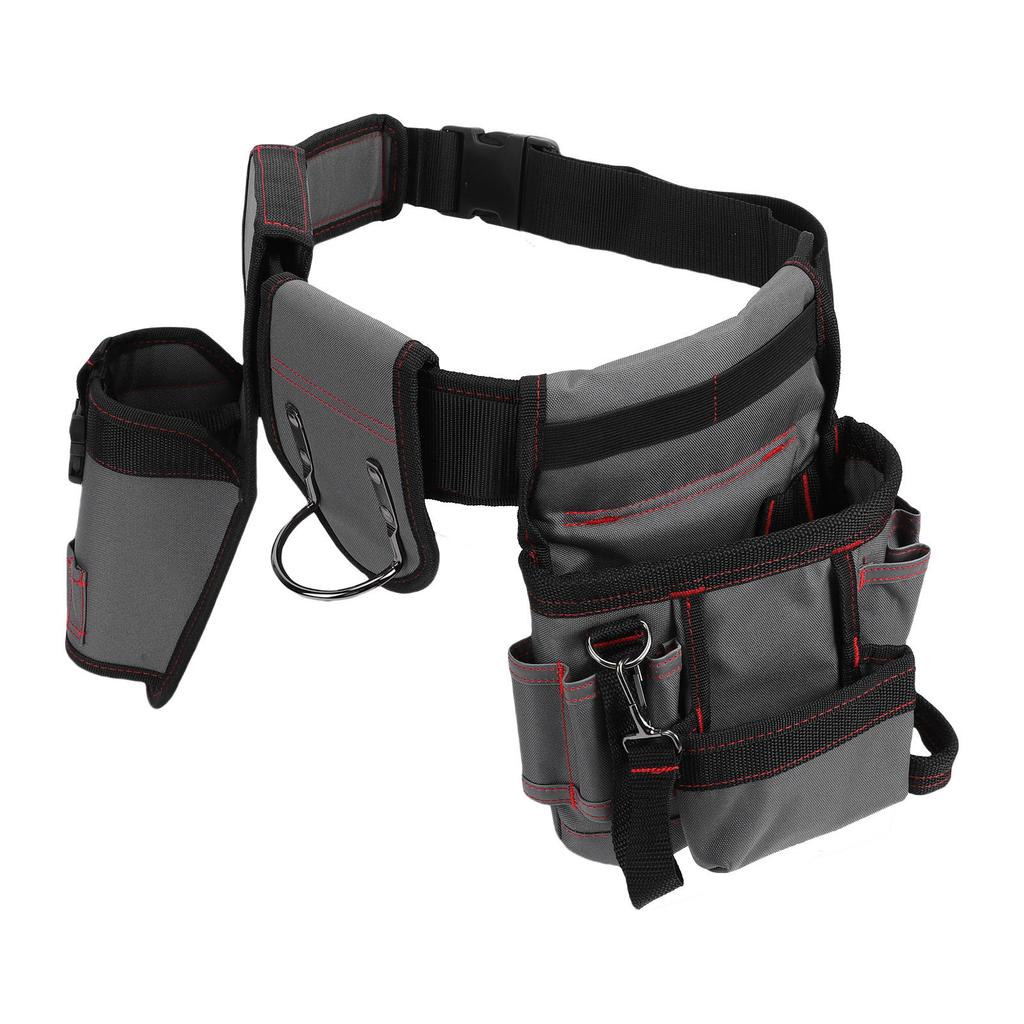 Многофункциональный съемный пояс для инструментов из ткани Оксфорд, поясная сумка для инструментов для электрика, плотника, сантехника