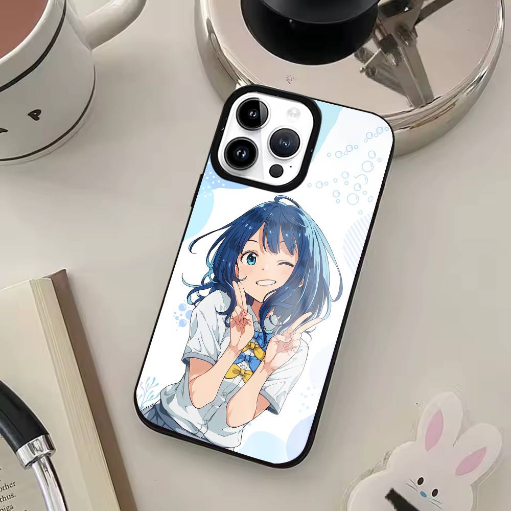 Чехол для телефона с аниме-персонажами A-Anna Y-Yanami Для iPhone17,16,15,14,13,12,11 Plus,Pro Max Магнитный Для Magsafe Беспроводной Зарядки