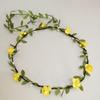 Green Leaf Wedding Bridal Headdress Paper Flower Floral Wreath Flower Crown  Wedding Bridesmaid