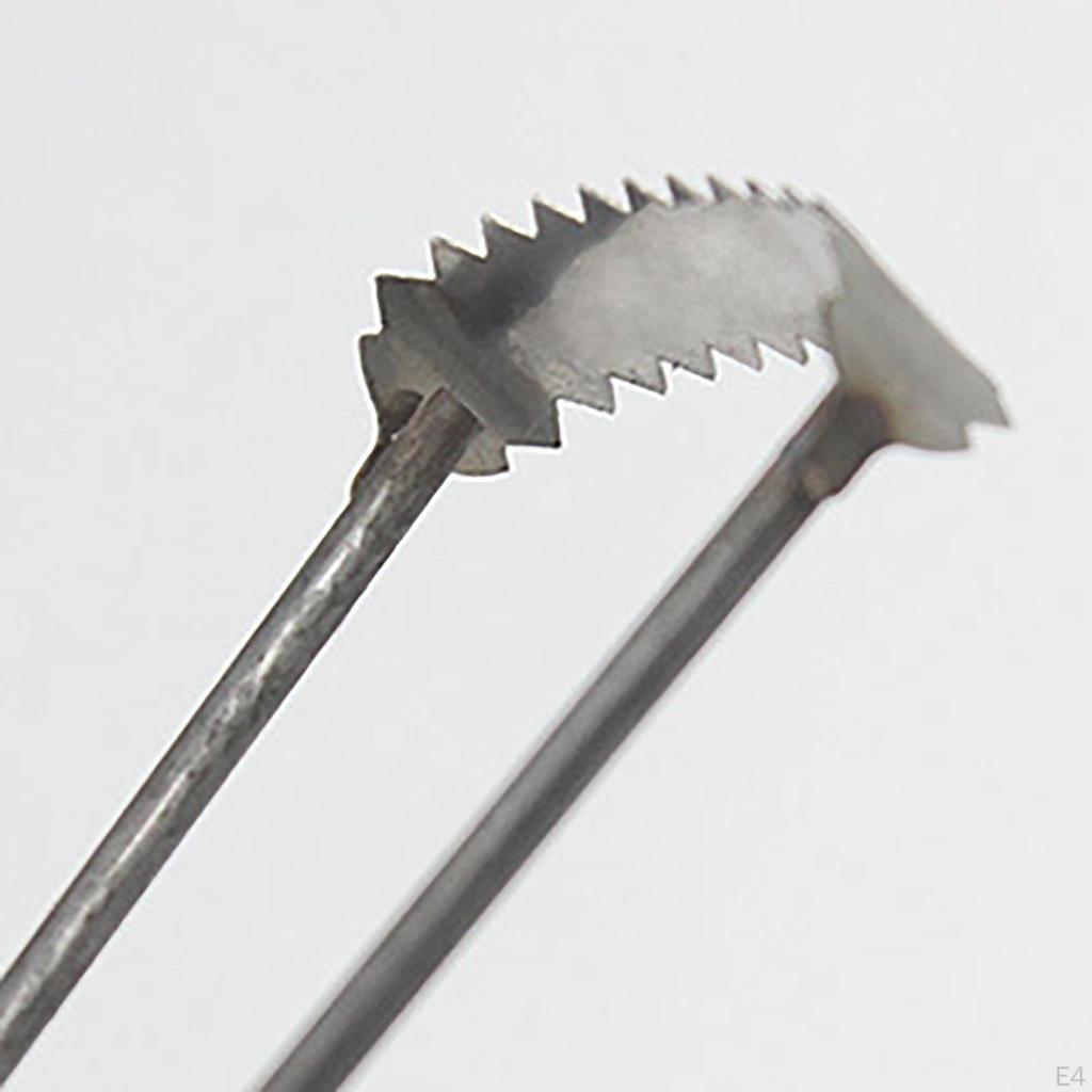 Clay Tools Pottery Modelling Carving Tool Sculpture Cutter with Toothed Head for