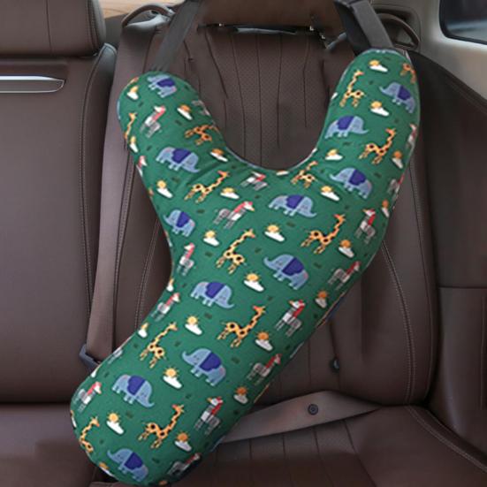 Подушка для путешествий в автомобиле, поддержка головы и тела во время сна для взрослых и детей, мягкая подушка для шеи на заднее сиденье автомобиля для дальних поездок на автомобиле