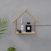 Nordic-Style Cute House Living Room Wall Decorations No-Drill Wall Shelves Wall Racks Shelving Units Decorations