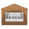 Pop up Party Tent 575 x 288 x 245 cm Beige Oxford Fabric