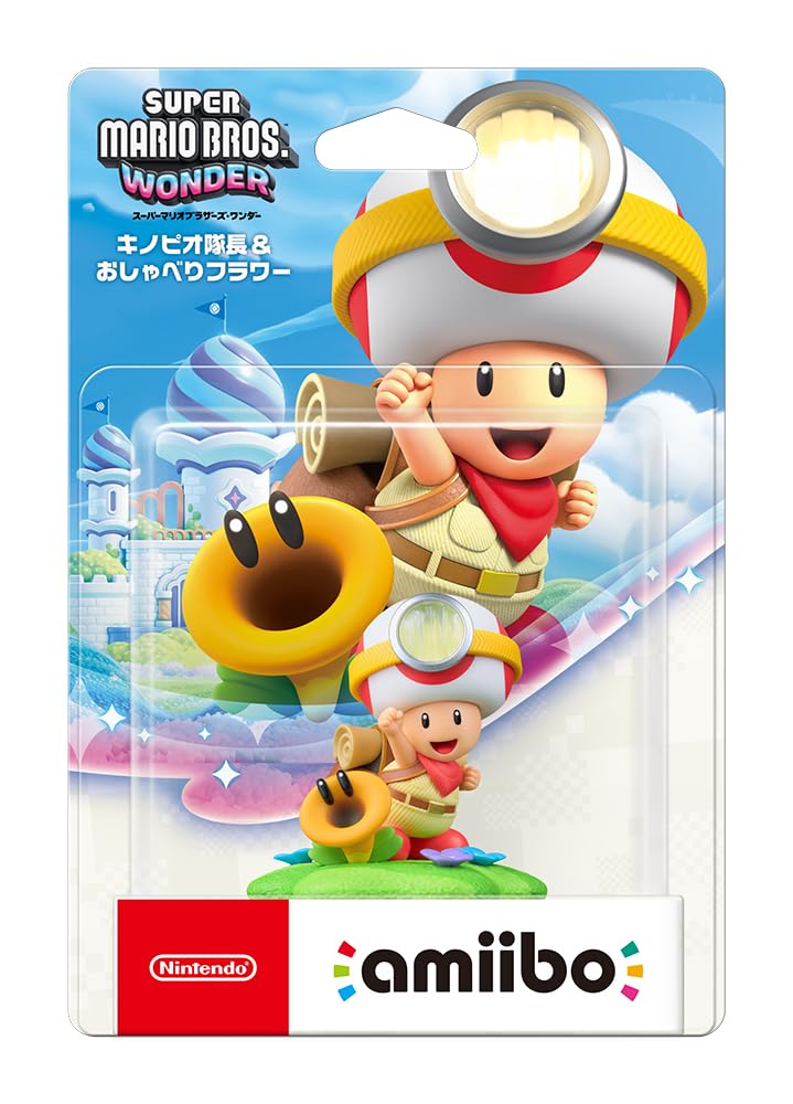 Amiibo Капитан Тоад и Говорящий Цветок (Серия Супер Марио)