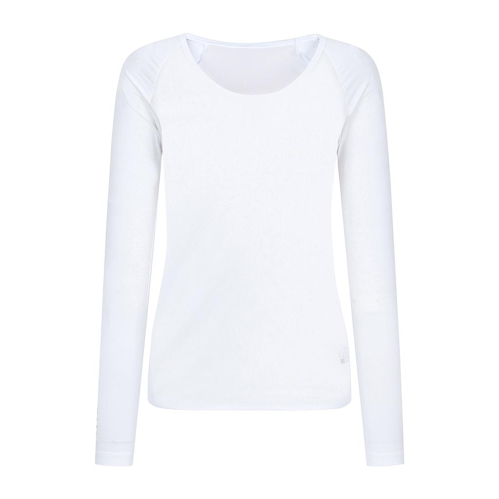 MARTINE GOLF Round Neck Baselayer_White