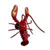 Yousheng Simulated Lobster Refrigerator Magnet Movable Joints Realistic Home Office Kitchen Locker Fridge Magnetic 3D Crayfish Decoration Ornament