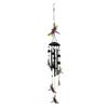 Металлическая ветряная подвеска с расписными фигурками колибри для улицы, дома, сада, патио, крыльца