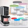NC300 NC299AM with Lids Ice Cream Pints Cup Ice Cream Containers Storage Jars For Ninja Creami