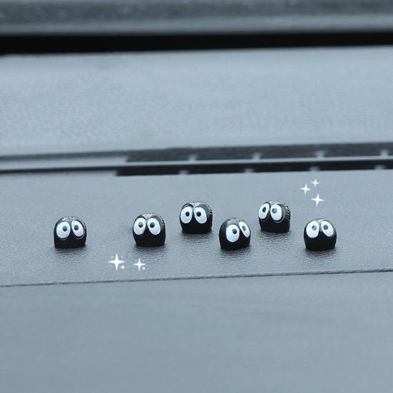 Забавное украшение для приборной панели, аксессуары для зеркала заднего вида, мультяшная форма, мини-размер, милый автомобильный орнамент, декор интерьера