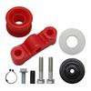 Car Shift Linkage Hardware Pin Clip & Bushing Wearproof Shift Linkage Bushings Set with Pin Resin for Honda Civic B Series 88-00