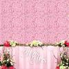 33x33cm Panel Rose Flower Wall 3D Rose Artificial Flower Backdrop  Birthday Party