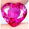 Natural Glossy Pink Ruby Burmese 30.10 Ct+ Heart Certified Beautiful Gemstone