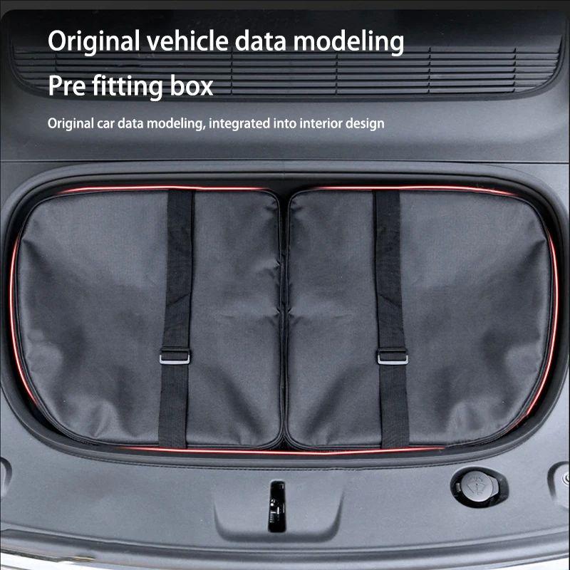 For Tesla New Model 3 Y Juniper Highland 2025-2019 2024 2026 Frunk Cooler Organizers Insulated Bag Front Trunk Outdoor Storage