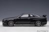 AUTOart Nissan Skyline V Spec II Black Pearl Finished Product 77407 1/18 GT-R (R34)