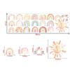Wall Stickers 99*31CM for Bedroom Living Room for Wall Tile Window Rainbow