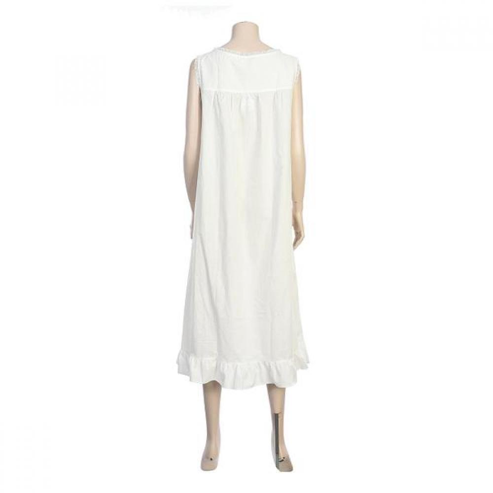 Barbara Ivory Sleeveless Dress Agw4599l