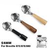 54-мм бездонный портафильтр для кофе для Breville Sage 870 878 880 со сменной корзиной-фильтром, аксессуары для домашней кухни и бариста