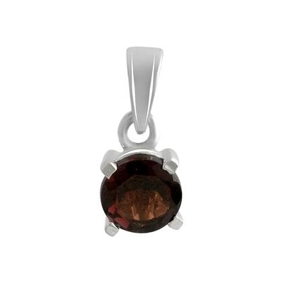 Серебряная подвеска с гранатом 0.595ct (2140054)