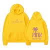 Mens Hooded Cotton Blend Sweatshirt With Print Design Loose Fit Casual Wear