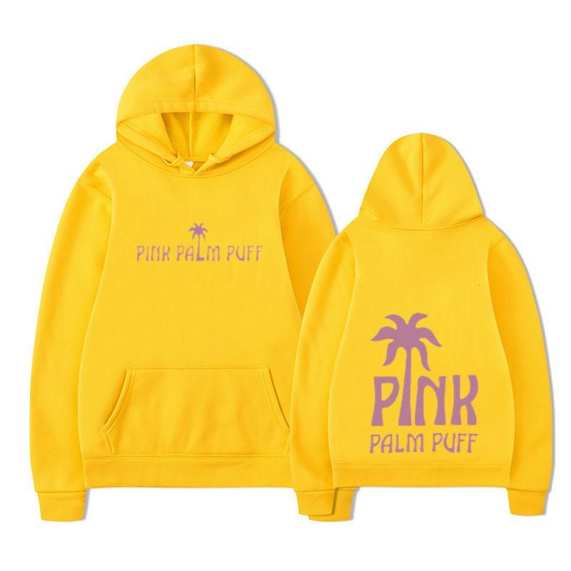 Mens Hooded Cotton Blend Sweatshirt With Print Design Loose Fit Casual Wear