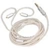 MMCX Headphone Cable 8 Strands Silver Plated Copper Headphone Upgrade Cable for SE215 SE315 SE425 SE535 SE846 TK200 T100