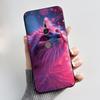 Чехол для Sony Xperia XZ2 H8216 H8296 XZ3 H9436 H9493 Чехол Эстетичный Модный Милый Кот Ударопрочный Черный Силикон Мягкий ТПУ Чехол