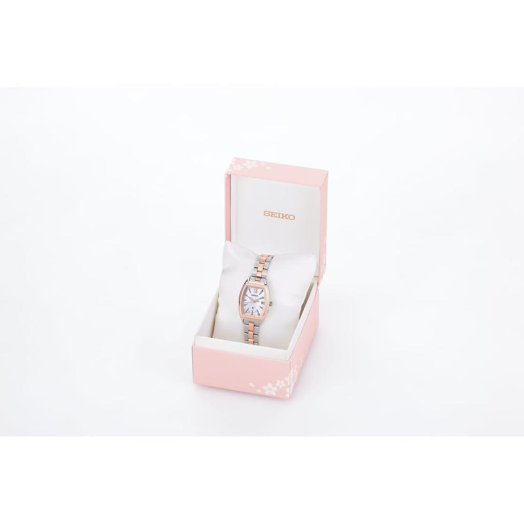 Rukia 2025 SAKURA Blooming Limited Edition SSQW088 Silver Pink Gold [Часы Seiko] Женские и