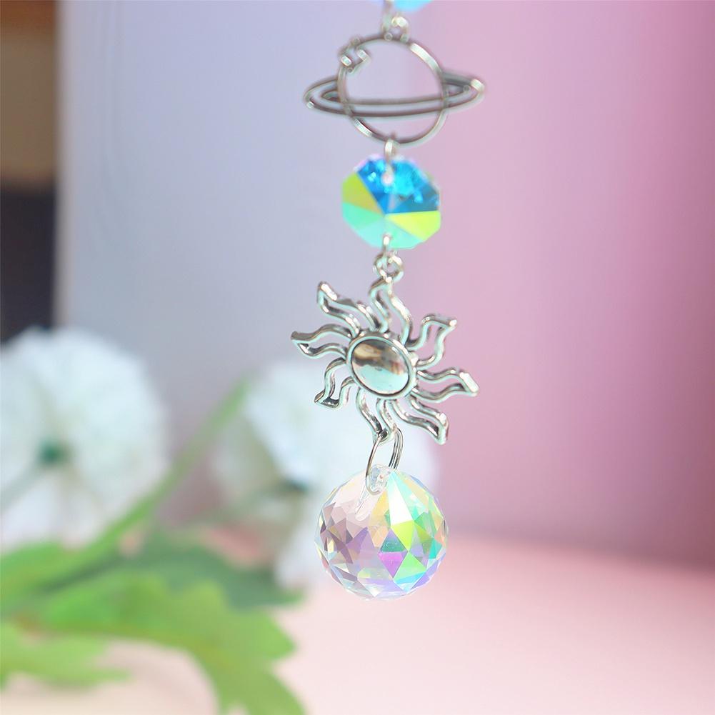 1шт колокольчик солнца кулон Ловец снов висит падение домашний сад декор Windchime
