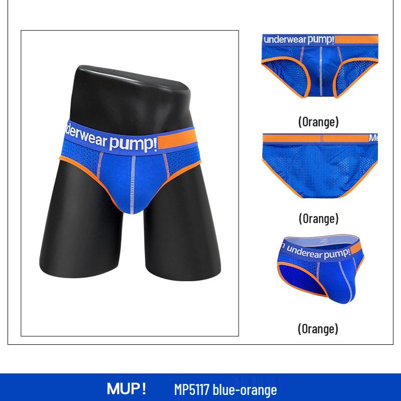Модные Мужские Спортивные Трусы-Слипы Низкой Посадки Color Block Узкого Кроя Подтягивающие Ягодицы