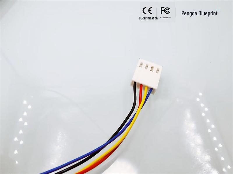 Lantu 6010 Двойной шарикоподшипник 5V 0.23A Терморегулируемый PWM Вентилятор, 6CM 60*60*10MM