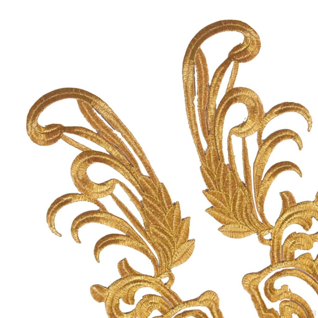 2 шт. Декорация для шитья и рукоделия Кружево 3D Наклейка-аппликация DIY для рукоделия Одежды Свадебные Джинсы