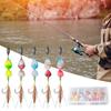 5Pcs Fishing Metal Spinners Lures with Sharp Hooks 360-Degree Rotating Wobbler Jigging Spoon Lures Fishing Accessories