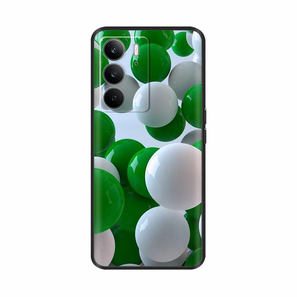 Чехол-бампер для телефона Realme C75 4G 6,72" Мягкий силикон Милый мультяшный рисунок Funda Для Oppo Realme C75 RealmeC75 4G C 75 Чехлы