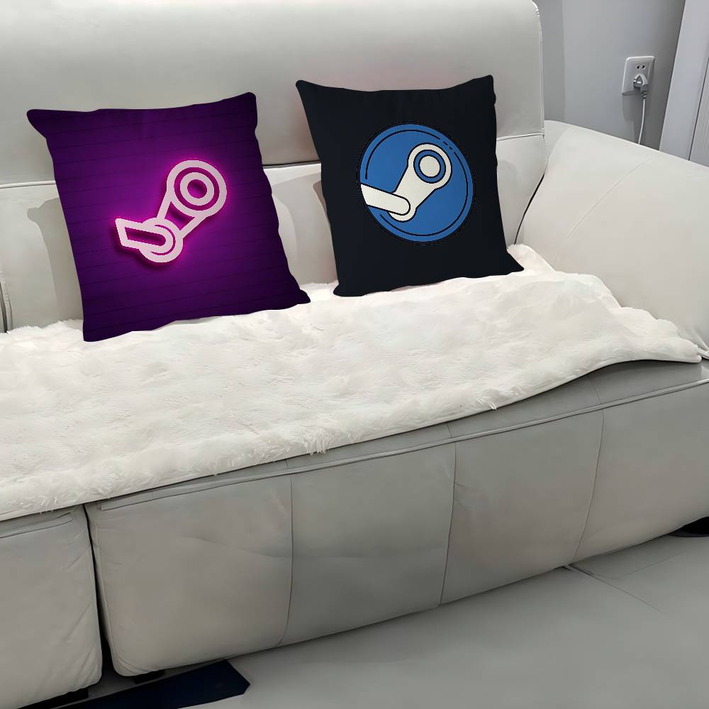 S-steam Лого Наволочка Чехол для диванной подушки Домашнее украшение комнаты Детский подарок