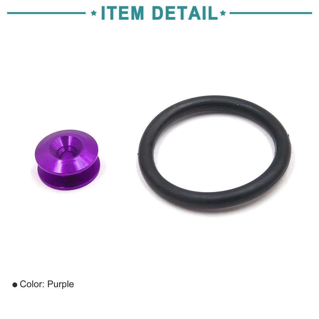 ACROPIX Комплект крепежа бампера, крышки багажника, крыла, крышки люка, быстросъемный, фиолетовый, 8 штук