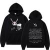 Rapper Drake for All The Dogs Letter Hoodie Women's Hip Hop Vintage Unisex Pullover Sweatshirt Fashion Casual Oversized Hooded Streetwear
